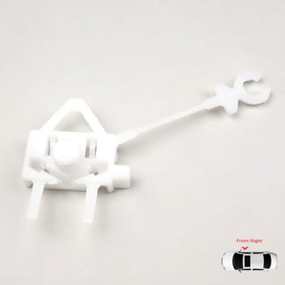BWR5286 Clip de lève-vitre Avant Droit 51830869 pour Fiat Doblo MK1 Facelift