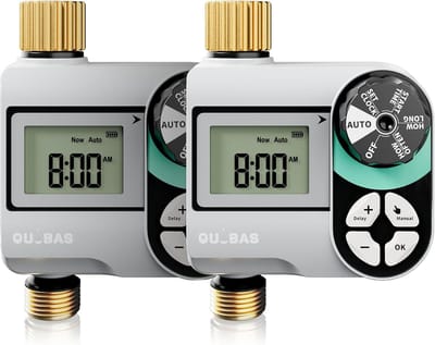 Digitale Watertimer voor Tuinbesproeiing - Programmeerbare Sprinkler Controller met Groot LCD-display