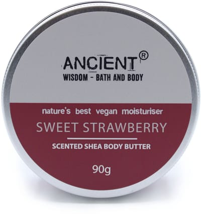 Ancient Wisdom - Geurzakje - Geparfumeerd sheaboter zoete aardbei 90 g - geur - aromatherapie - natuurlijke geur - geurzak - interieurdecoratie - geurverspreider