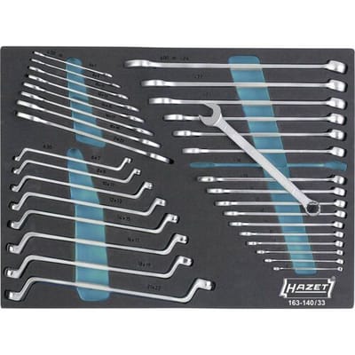Hazet 163-140/33 163-140/33 Gereedschapsset Handwerker 33-delig
