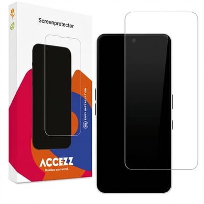 Accezz Screen Protector - Geschikt voor Nothing Phone (3a) / Nothing Phone (3a) Pro - Gehard Glas Screenprotector