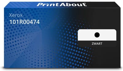 PrintAbout huismerk Drum 101R00474 Zwart Geschikt voor Xerox