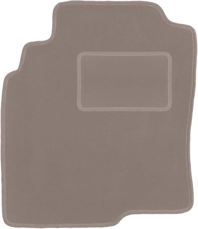 Beige bestuurdersmat voor: Nissan Almera Tino minivan (2000-2006)