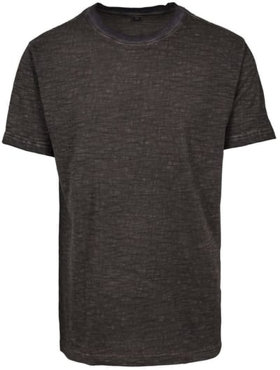 Build Your Brand - Spray Dye T-Shirt - Darkgrey (Spray Dye) maat L