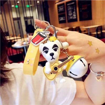 ProductGoods - 1 Schuifregelaar Sleutelhanger - Fiets Decoratie - Sleutelhangers - Animal Crossing - Villagers