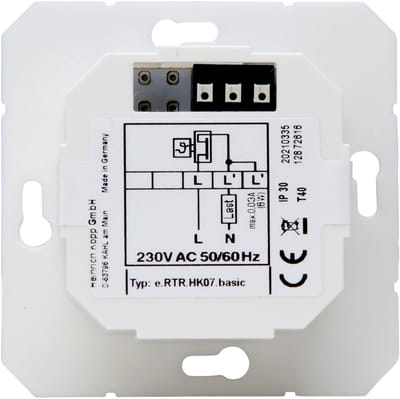 Kopp thermostaat basic 0-40° - HK07 arctic wit (296513009)