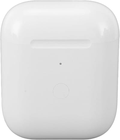 Draadloze Oplaadcase voor iOS Earbuds met 550mAh Batterij, Bluetooth Koppeling, Beschermende Hoes en Vervangingsoptie, Wit