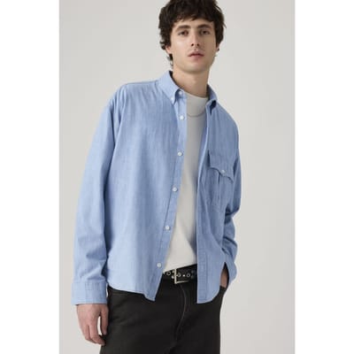 Levi's Zandt Cropped Shirt Größe: M | Casual hemden Outlet | Herren