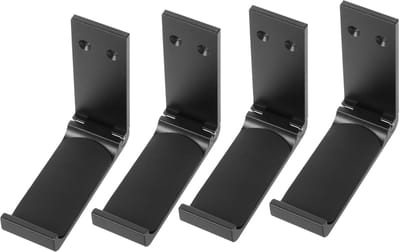 Hoofdtelefoon Hanger - Universele Beugel - Bureau Organisatie - Verstelbare Arm - 4 Stuks - Zwart