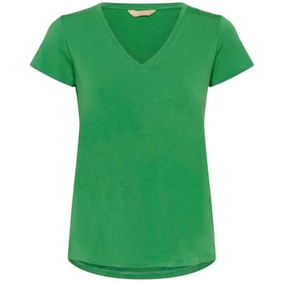 Dames-T-shirt met V-hals CULTURE Poppy