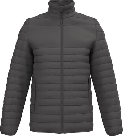 iDeal Basic Brand Gewatteerde heren donsjas IB6175 - Dark Grey - S