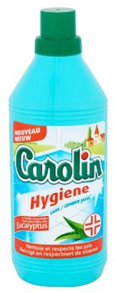 Carolin - Vloerreinigingsmiddel - Zonder Javel - Met Eucalyptus - 1 L