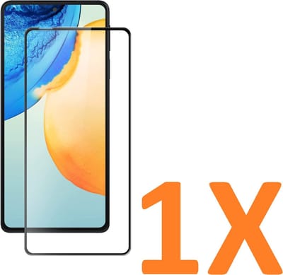Screenprotector Glas - Full Coverage Tempered Glass Screen Protector [volledige dekking] Geschikt voor: Motorola Moto G52 / Motorola Moto G82  - 1x