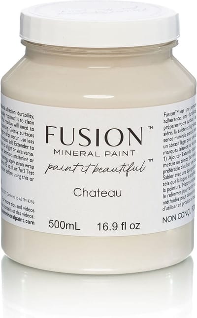 Fusion mineral paint - meubel verf - acryl - gebroken wit - chateau - 500 ml