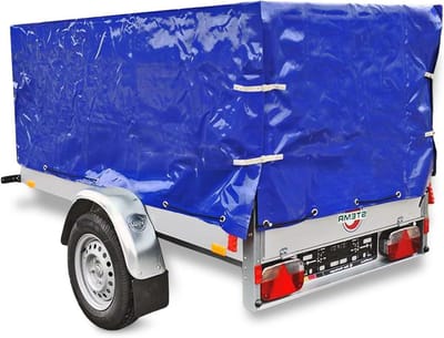 ProPlus Afdekzeil voor aanhangers Blauw met rubberen riem 2090 x 1140 x 880 mm voor aanhangers