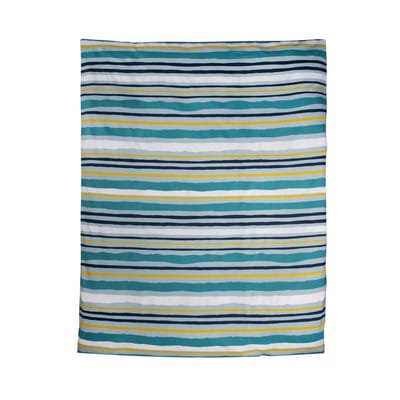 Briljant Baby Dekbedovertrek Jungle Dusk - Junior - 120x150 + Sloop 40x60 - Groen