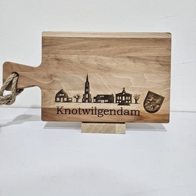 borrelplank beukenhout skyline Knotwilgendam 20 cm