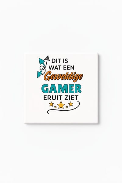 Tegel met Uniek Design | Ontwerp Jouw Eigen Tegel | Handgemaakt Cadeau voor Elk Interieur | Gepersonaliseerd op Aanvraag | Enkel of Grote Bestelling