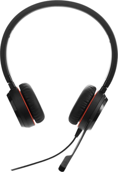 Headset Jabra 4999-829-409 Zwart/Rood Zwart (1 Stuks)