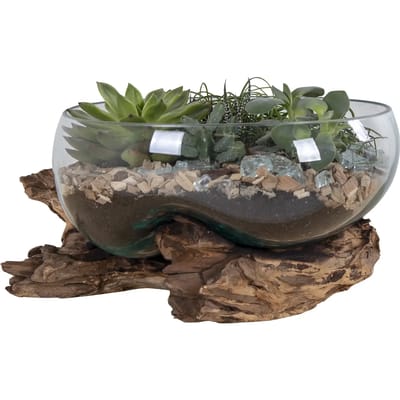 Vaas Natuur - 26x26x20cm - Decoratie San Marino - House Nordic