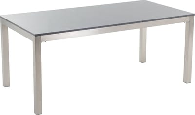 GROSSETO - Tuinset met 6 stoelen- Grijs/Grijs - Donkergrijs