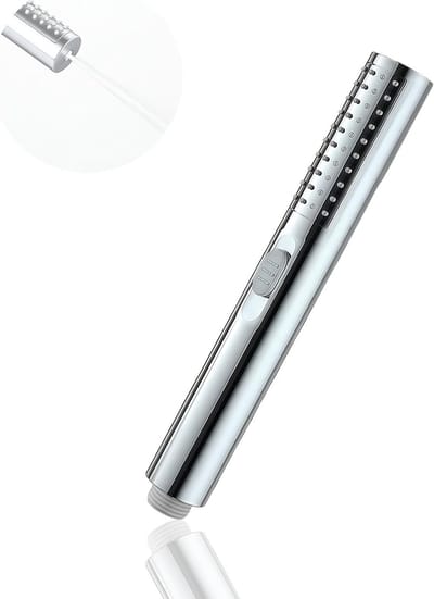 Hoogwaardige Handdouche voor Badkamer, Waterbesparende Douchkop met 2 Functies, Antikalk Sprayers voor Optimale Douche-ervaring, Verchroomd ABS Ontwerp