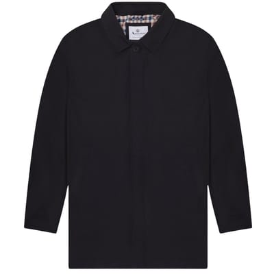 Aquascutum Active Shell Active Mid Trench Zwarte Jas