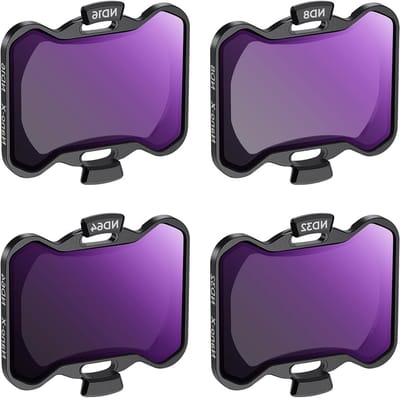 ND Filter Kit voor DJI Avata 2 - Inclusief ND8, ND16, ND32, ND64 - Professionele Fotografie Accessoires met 28 Laags Nano Coating