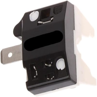 Koelkast Startrelais - Startrelais Koeling - Koelkast Reparatie - Overbelastingsbeveiliging - 1 Pin - Zwart