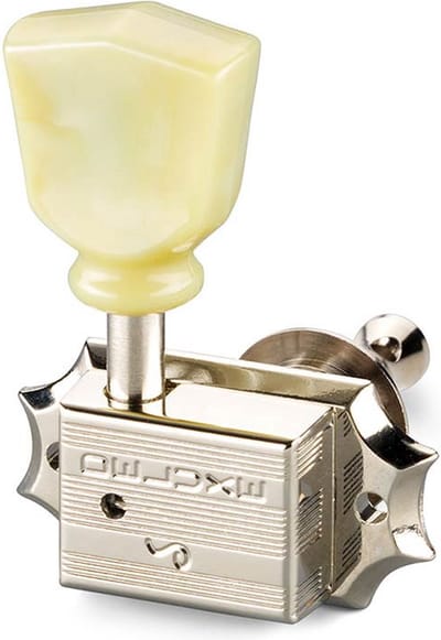 Gitaar stemmechanieken Schaller 101401231636 3L3R Deluxe nikkel
