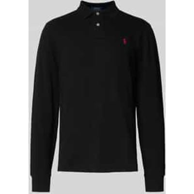 Poloshirt met labelstitching