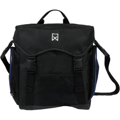 Willex Enkele Fietstas - Pakaftas - XL - Inhoud 17L - Zwart/Blauw