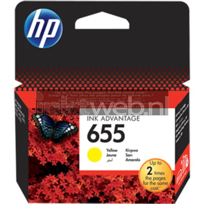 HP 655 geel (Origineel)