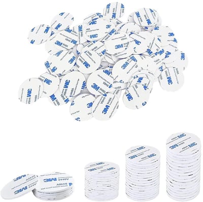 Dailygoods- Kleefpads Extra Sterk - Dubbelzijdig Plakband - 100 Stuks - Waterdicht - Voor Muren/Vloeren - Betrouwbare Hechting