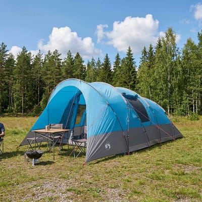 vidaXL - Tunneltent - 560 - x - 395 - x - 212 - cm - Blauw