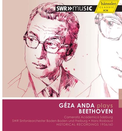 Géza Anda, Camarata Academia Salzburg, Hans Rosbaud - Géza Anda Plays Beethoven (CD)
