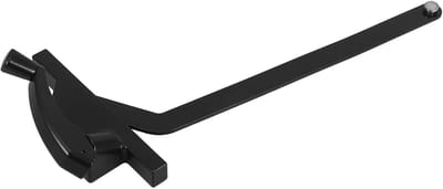 Raamhendel - Raamopener - Handmatige Bediening - Ergonomisch Ontwerp - 35.5 cm - Zwart