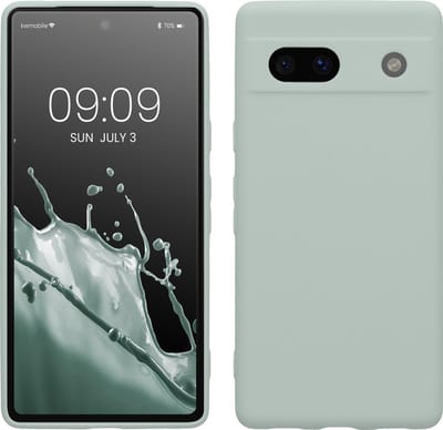 kwmobile telefoonhoesje geschikt voor Google Pixel 7a - Hoesje voor smartphone - Precisie camera uitsnede - In cool mint
