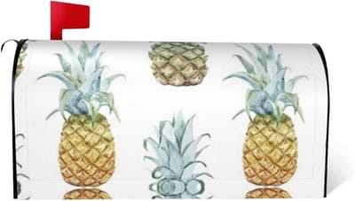 Mode Ananas Brievenbus Cover Standaard Formaat 18 "x 21" Brievenbus Wraps Post Brievenbus Cover Tuin Decoraties