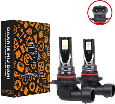 VCTparts® HB4 9006 led Mistlicht 3000K - Mistlampen (set) [Fog Lights]