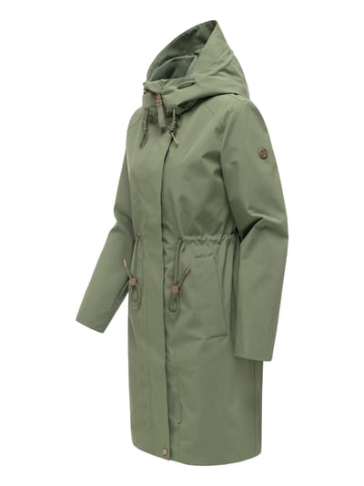 Marikoo dames parka Zilanda met capuchon