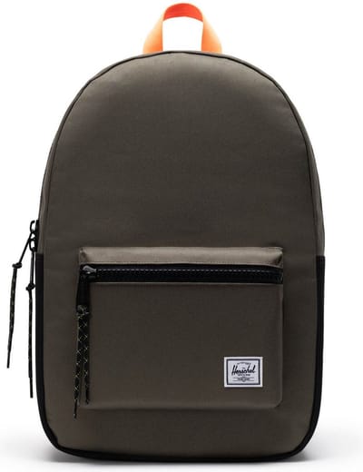 Herschel Vrije tijd rugzak Rugzak Settlement Backpack 23L Ivy Green / Black / Shocking Orange Groene Zwart