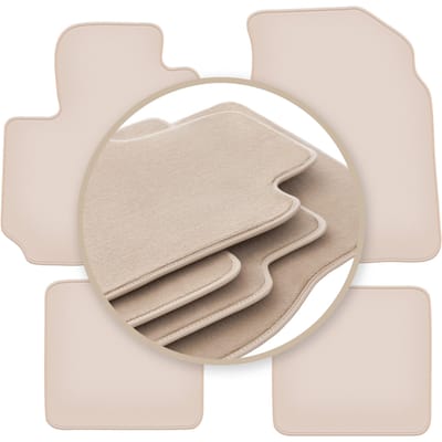 PREMIUM beige matten voor: Toyota RAV4 II FL 3-deurs 2003-2005