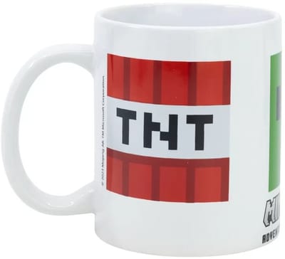 Minecraft Mok – TNT Creeper Design – 325ml – Keramiek – Voor Jongens & Gamers