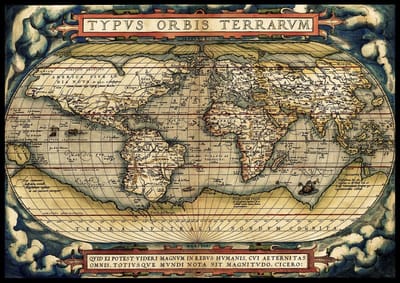 Art Puzzle legpuzzel The First Modern Atlas, 1570 - 3000 stukjes.