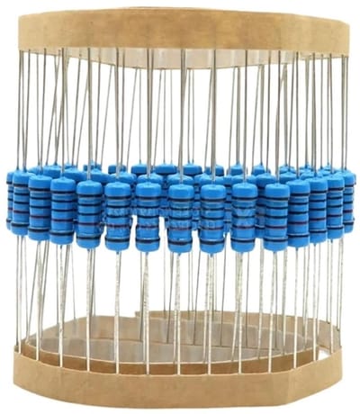 Metaalfolieweerstanden Set - Weerstanden Assortiment - Elektronica Reparatie - 1% Tolerantie - 10x20 stuks - Zilver