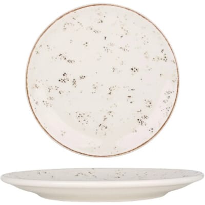 Bonna Dessertbord - Grain - Porselein - 19 cm - set van 6
