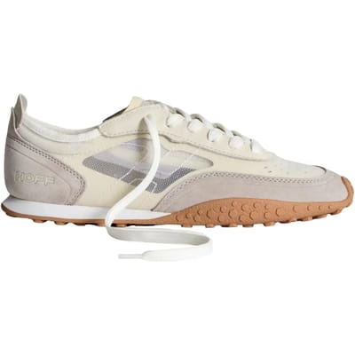 HOFF Mockingbird beige leren sportschoenen