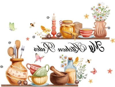 Motiverende Muurstickers voor de Keuken | Verwijderbare Vinyl Decals voor Thuis, Restaurants en Kooklessen | Inspirerende Wanddecoratie voor Kookliefhebbers