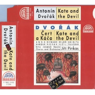 Kate & The Devil-Opera In 3 Acts/W/Anna Barova, Milos Jezil, Richard Novak, Br - Dvorak, A.
